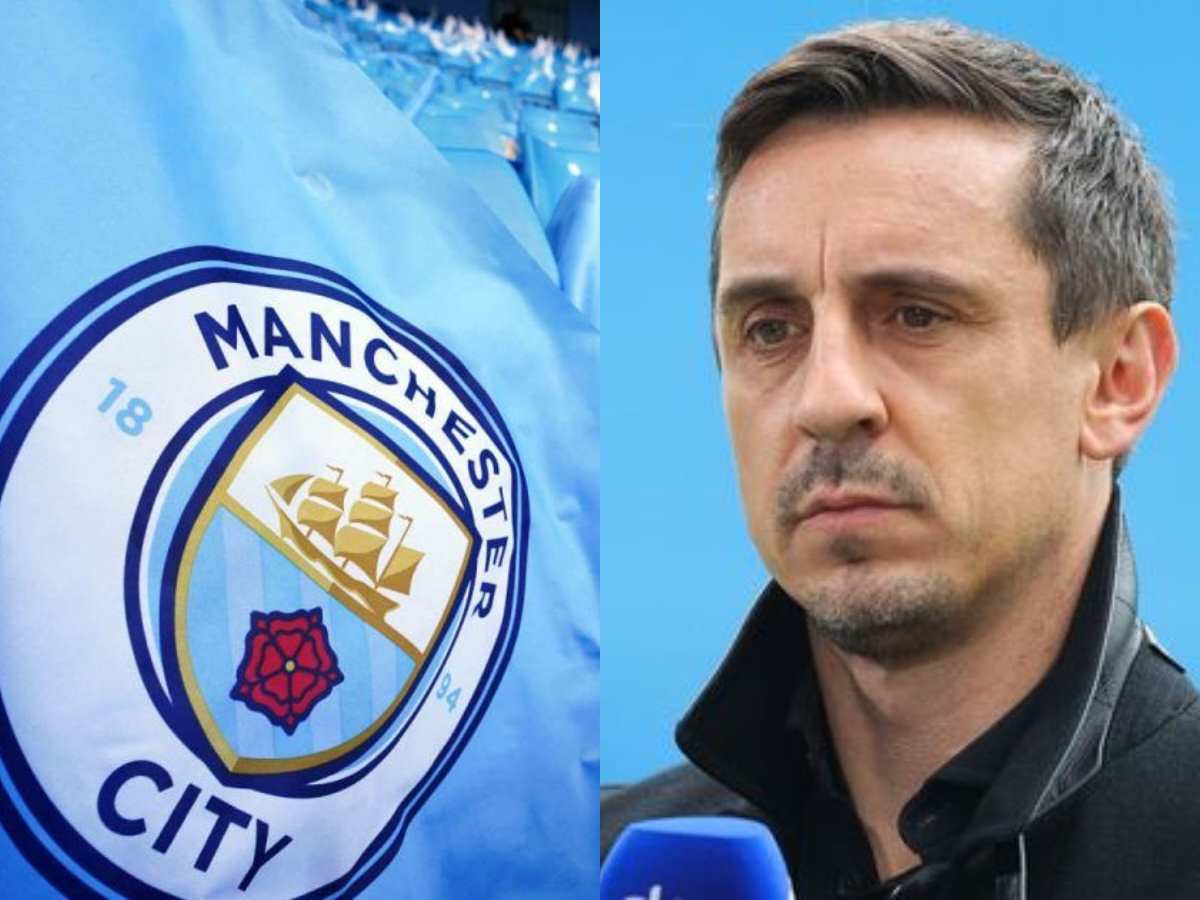 Gary Neville claims Manchester United, Arsenal and Liverpool are envious of Manchester City’s success 