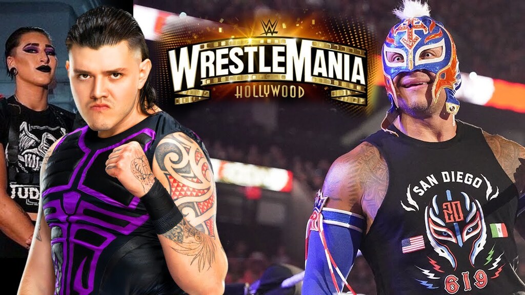 Dominik Mysterio and Rey Mysterio