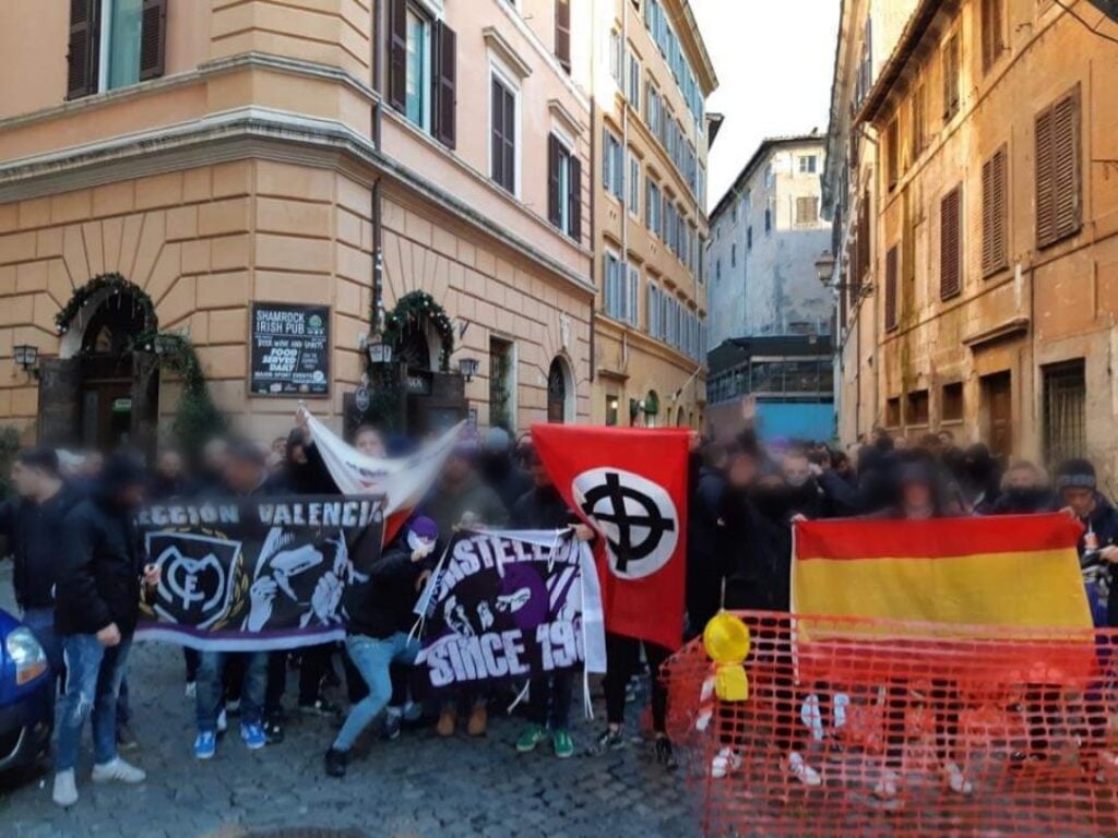 Real Madrid ultras under investigation for hanging racist posters before the Madrid derby