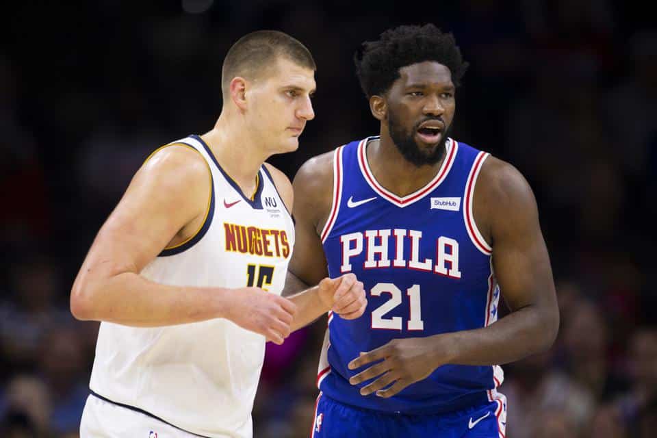 Stephen A. Smith STRONGLY believes Joel Embiid should become the MVP this season over ‘stat-padder’ Nikola Jokic, Kendrick Perkins disagrees