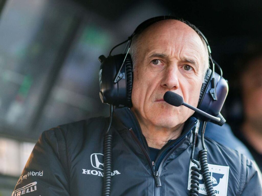 AlphaTauri team principal Franz Tost