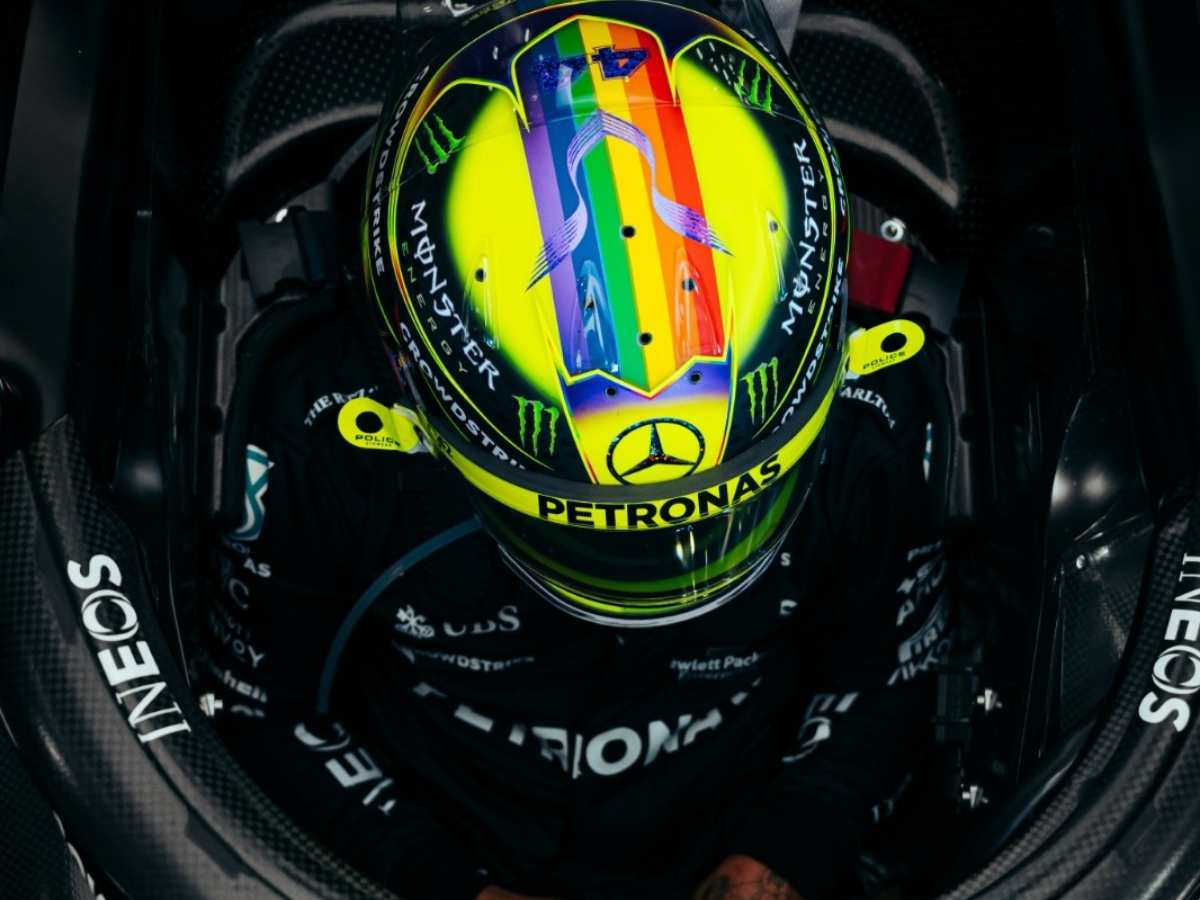 Lewis Hamilton did not need FIA approval to use rainbow helmet design at Bahrain GP despite ban on ‘political statements’