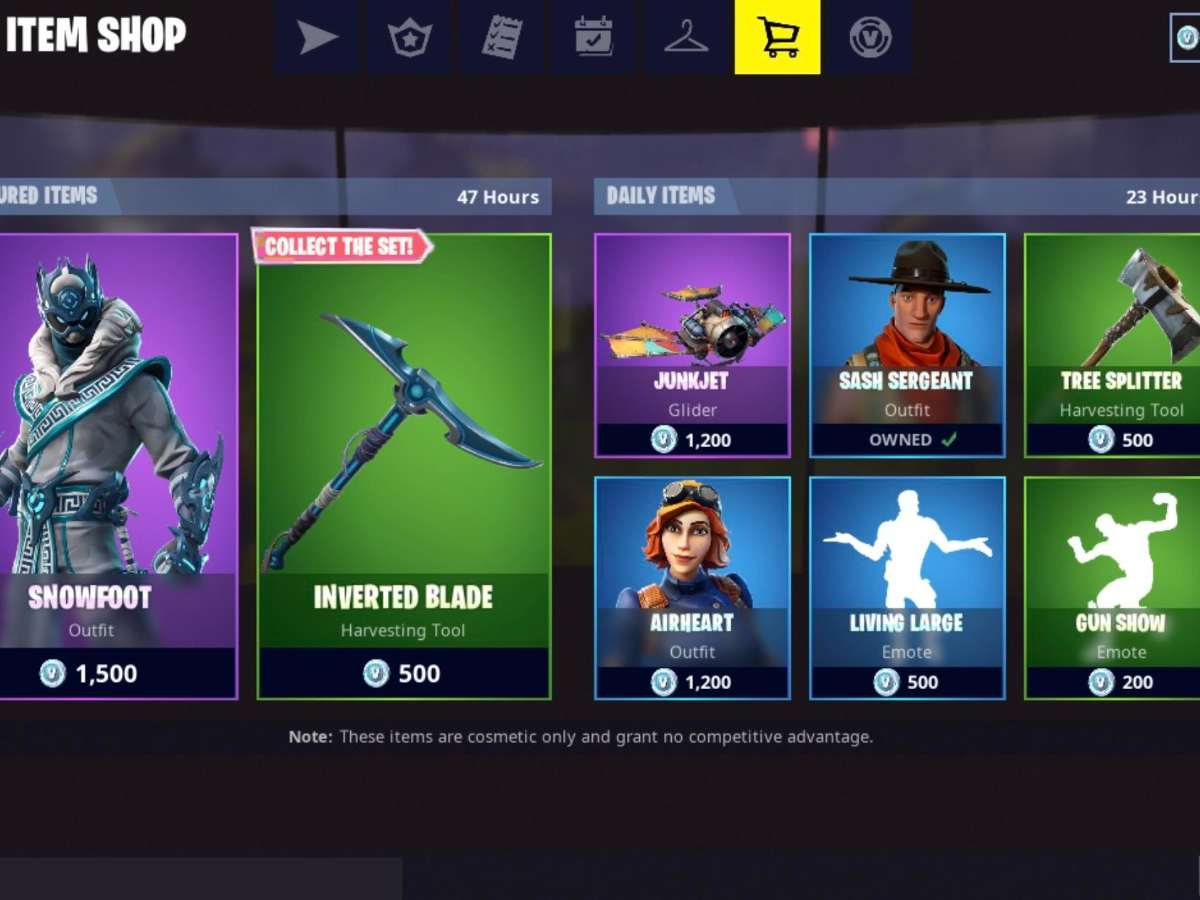 Marvel makes a comeback in the new and updated Fortnite Item Shop