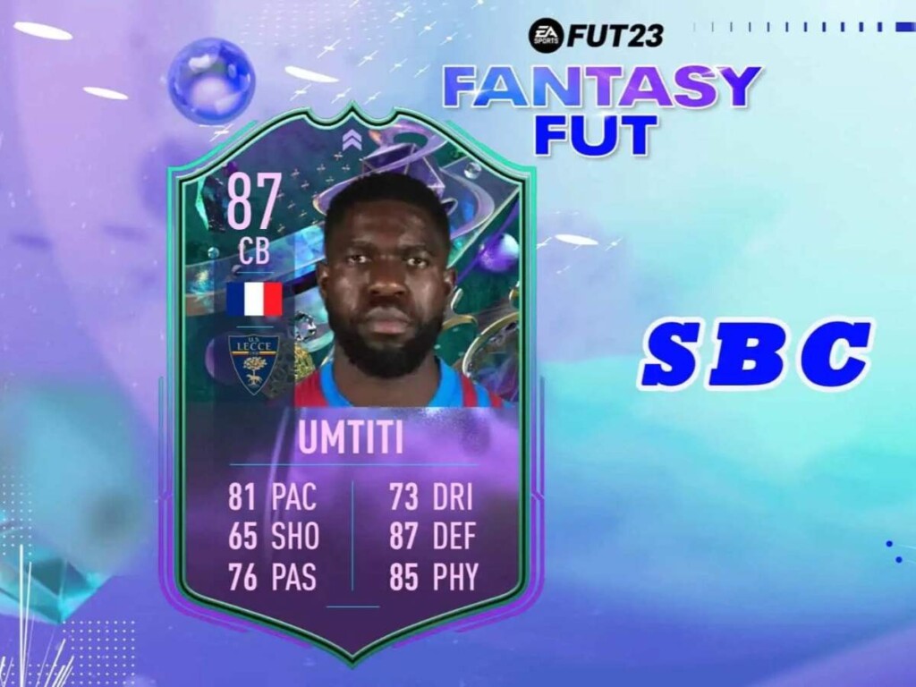 FIFA 23: How to complete the Samuel Umtiti Fantasy FUT SBC