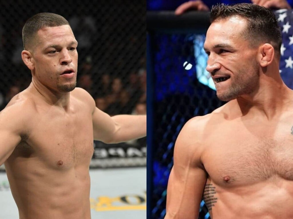 Nate Diaz and Michael Chandler