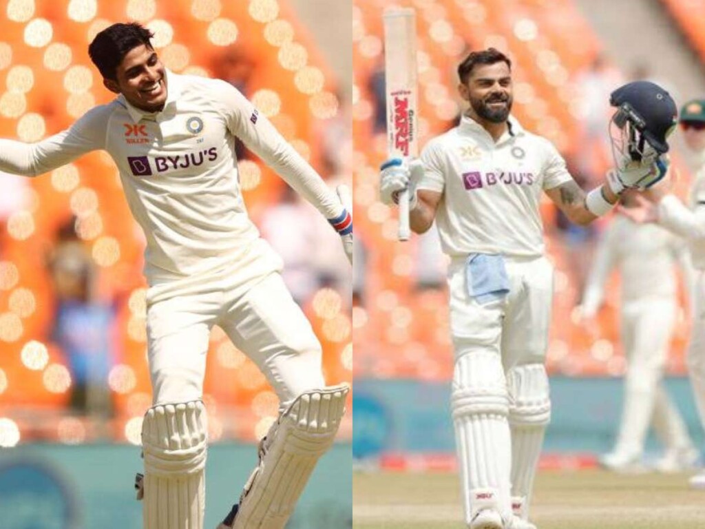 Shubman Gill; Virat Kohli 