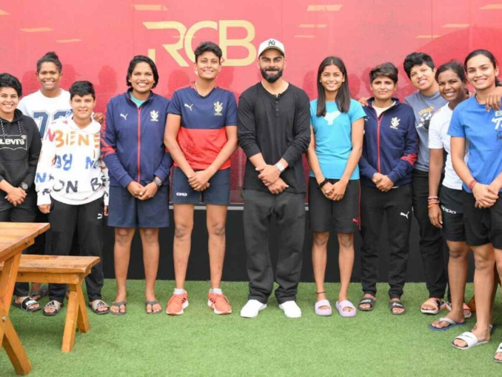 Virat Kohli gives much-needed prep talk to RCB women ahead of 1st win in WPL