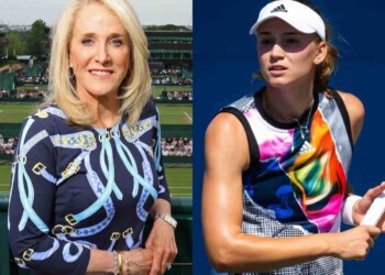 Tracy Austin and Elena Rybakina