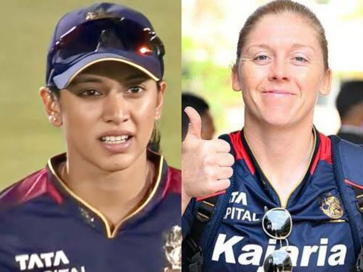 “How she does, how she plays, and how she captains are just another level over here,” RCB’s Heather Knight backs under-fire Smriti Mandhana