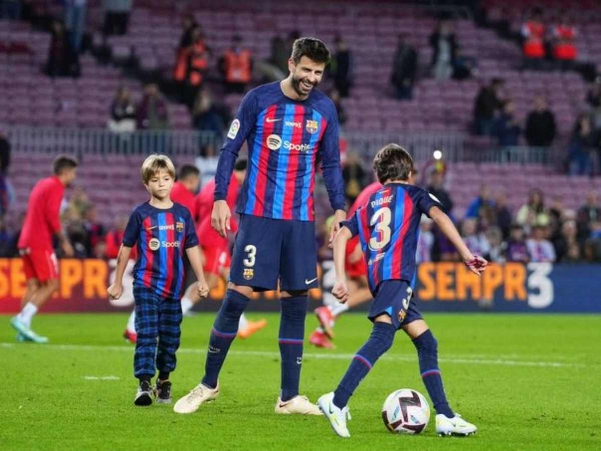 WATCH: Gerard Pique spotted brutally scolding his son in the middle of Kings League Final