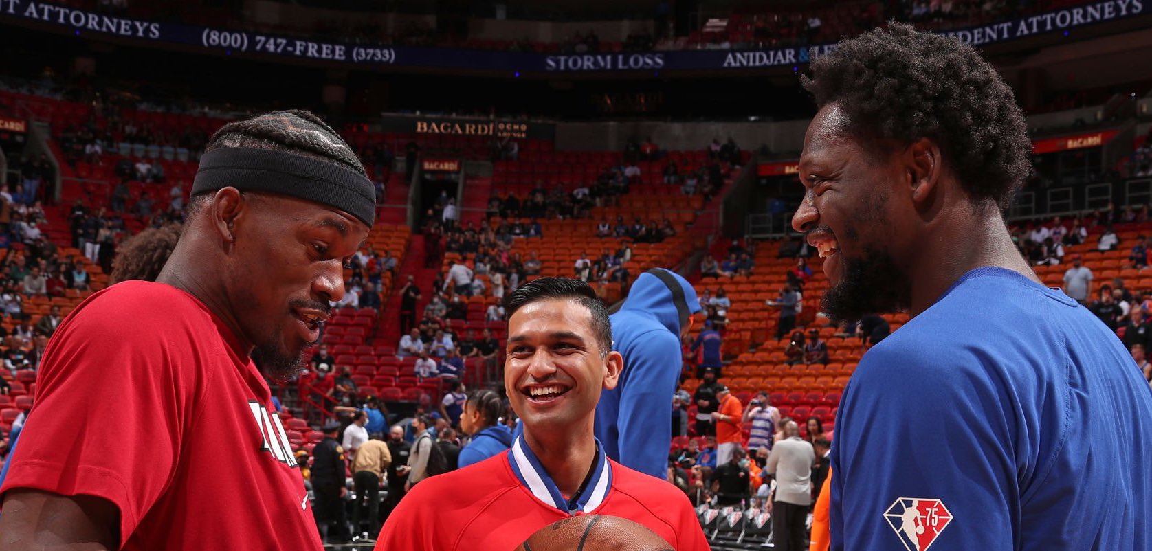 WATCH: “I’m that guy!” Jimmy Butler makes a baby face and massively TROLLS Julius Randle following the Heat’s win over the in-form Knicks