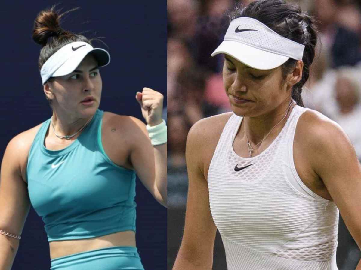 Bianca Andreescu offers support to struggling Emma Raducanu recalling personal struggles