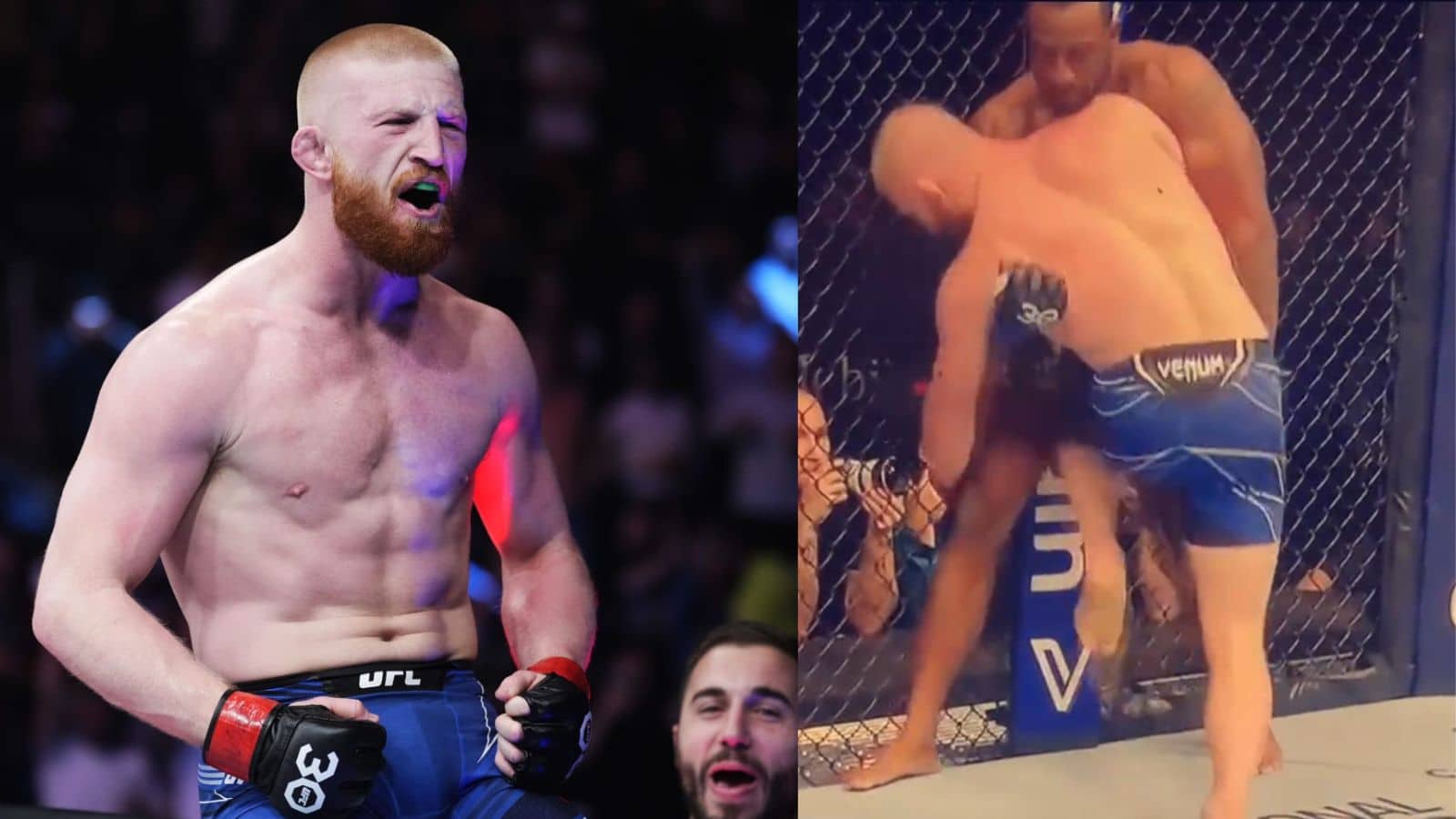 “Bo via nutshot” – Bo Nickal’s glorious debut at UFC 285 might have been illegal according to fight fans