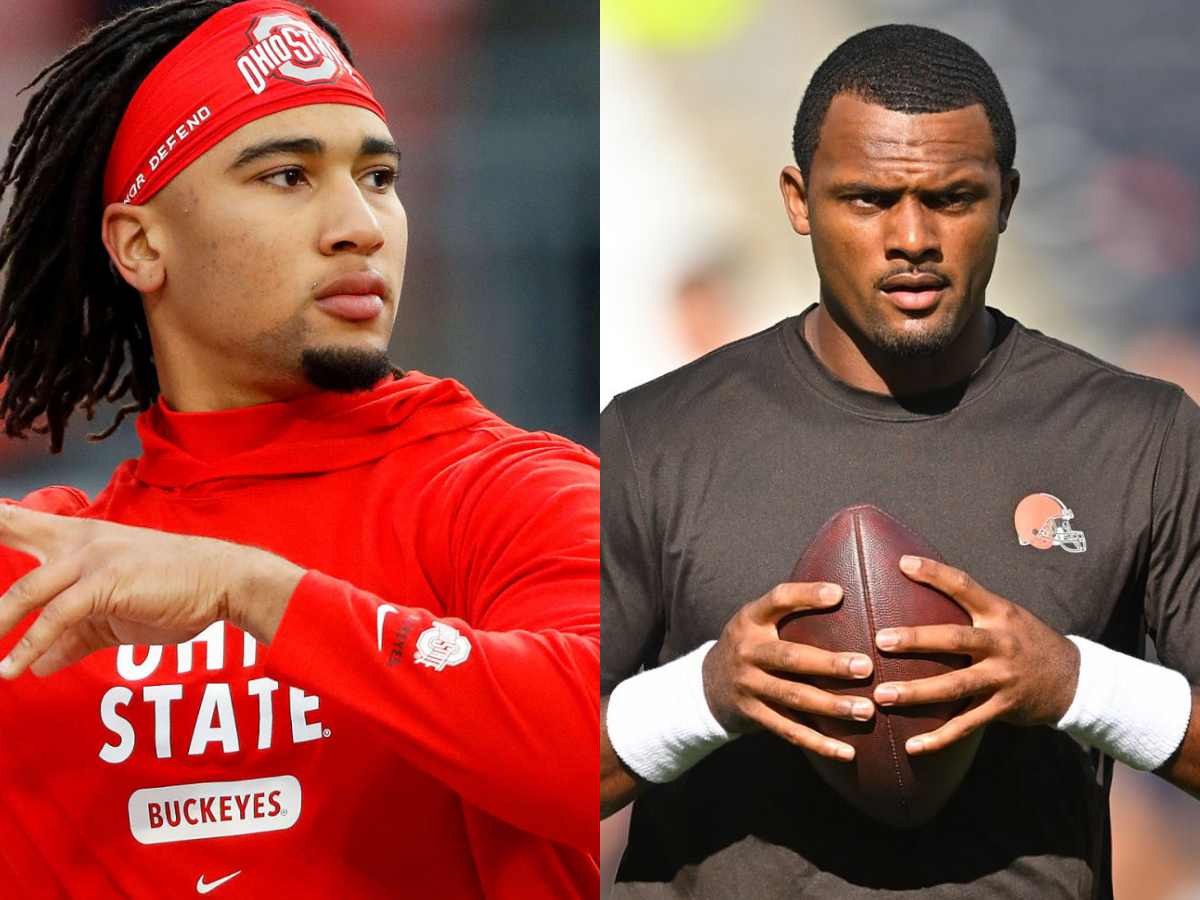 Projected No.1 Draft pick C.J. Stroud stupidly chooses alleged molester Deshaun Watson as his role model