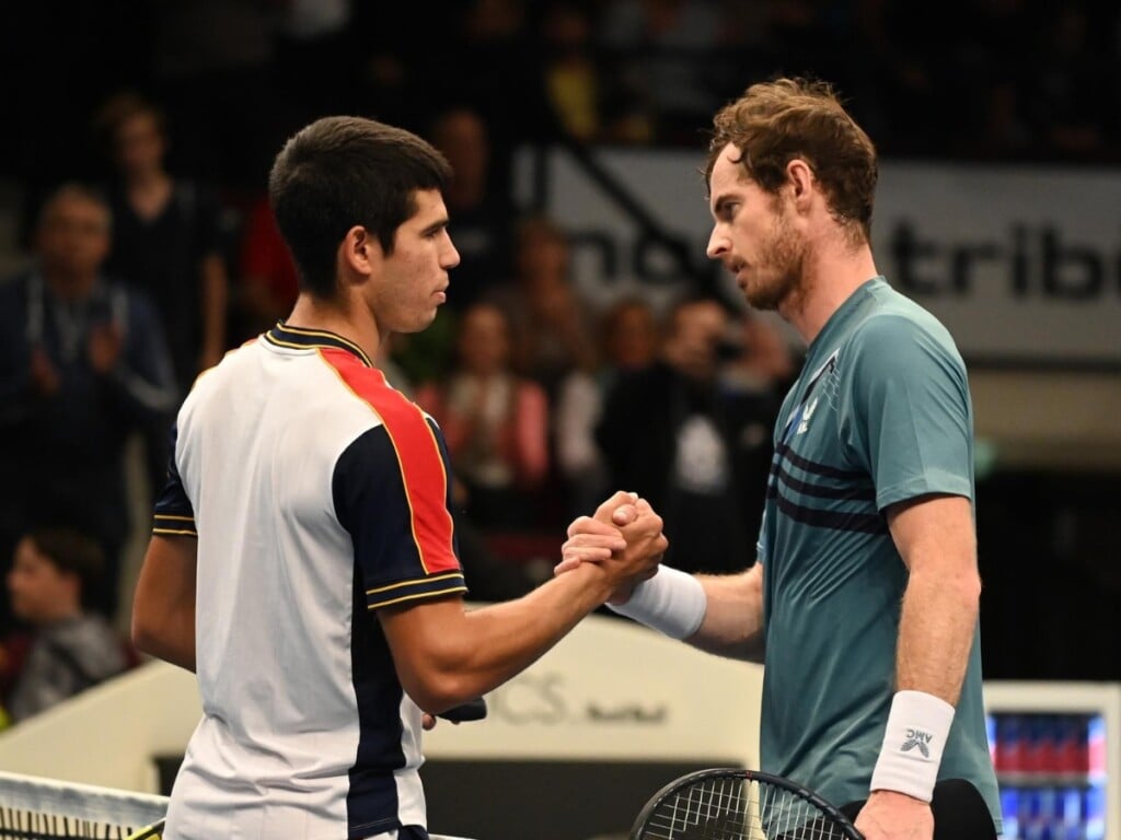 Carlos Alcaraz and Andy Murray