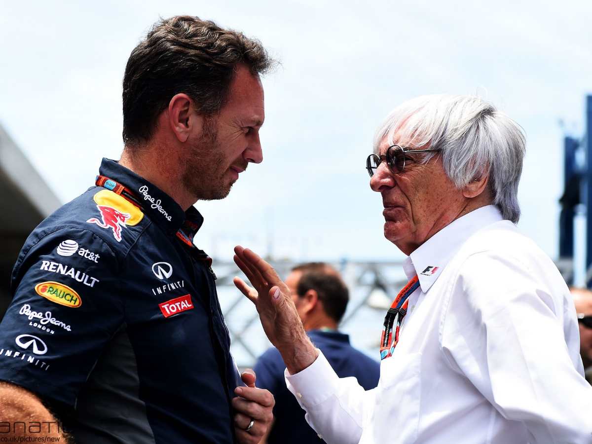 Bernie Ecclestone tips Red Bull team principal Christian Horner to replace Stefano Domenicali as F1 CEO