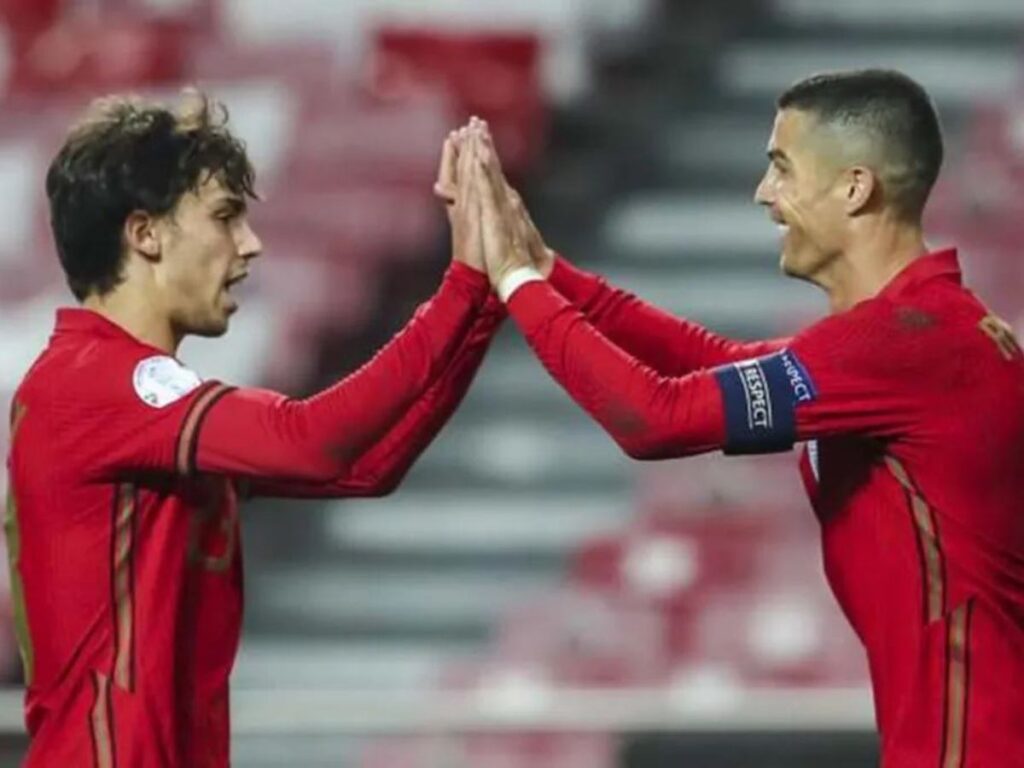 Cristiano Ronaldo Joao Felix