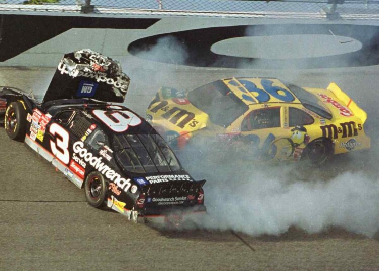 Dale Sr crash