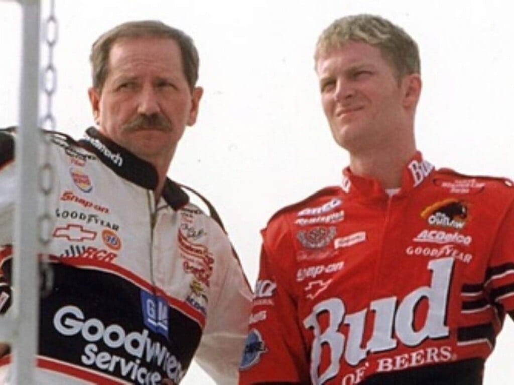 Dale Earnhardt and Dale Earnhardt Jr.