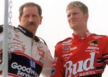 Dale Earnhardt and Dale Earnhardt Jr.