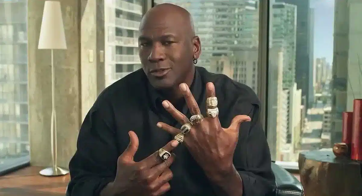 Michael jordan clearance rings years