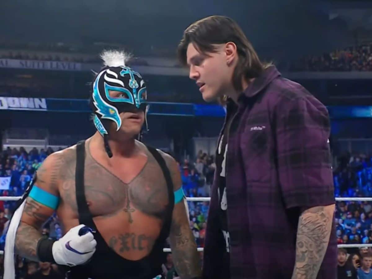 WATCH: Rey Mysterio denies his son’s offer to fight him at WrestleMania 39 