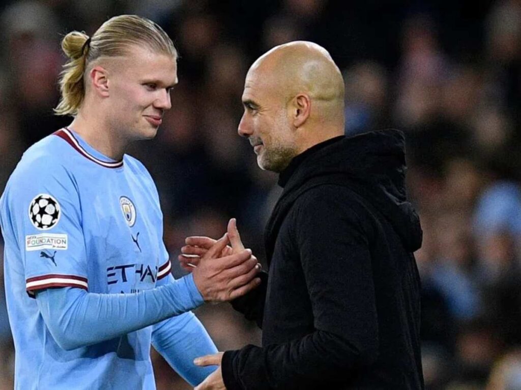 Erling Haaland Manchester City RB Leipzig