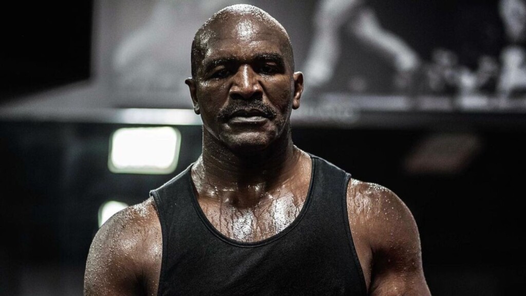 Evander Holyfield Image Courtesy The Sun