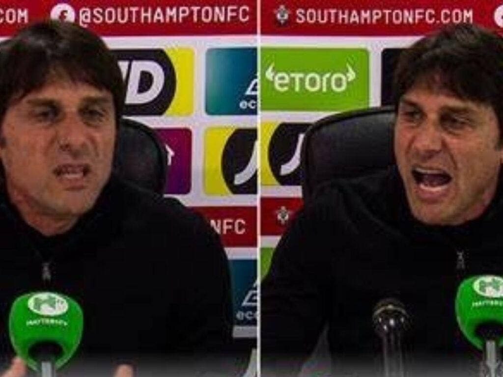 Fans reportedly relieved after Conte sack