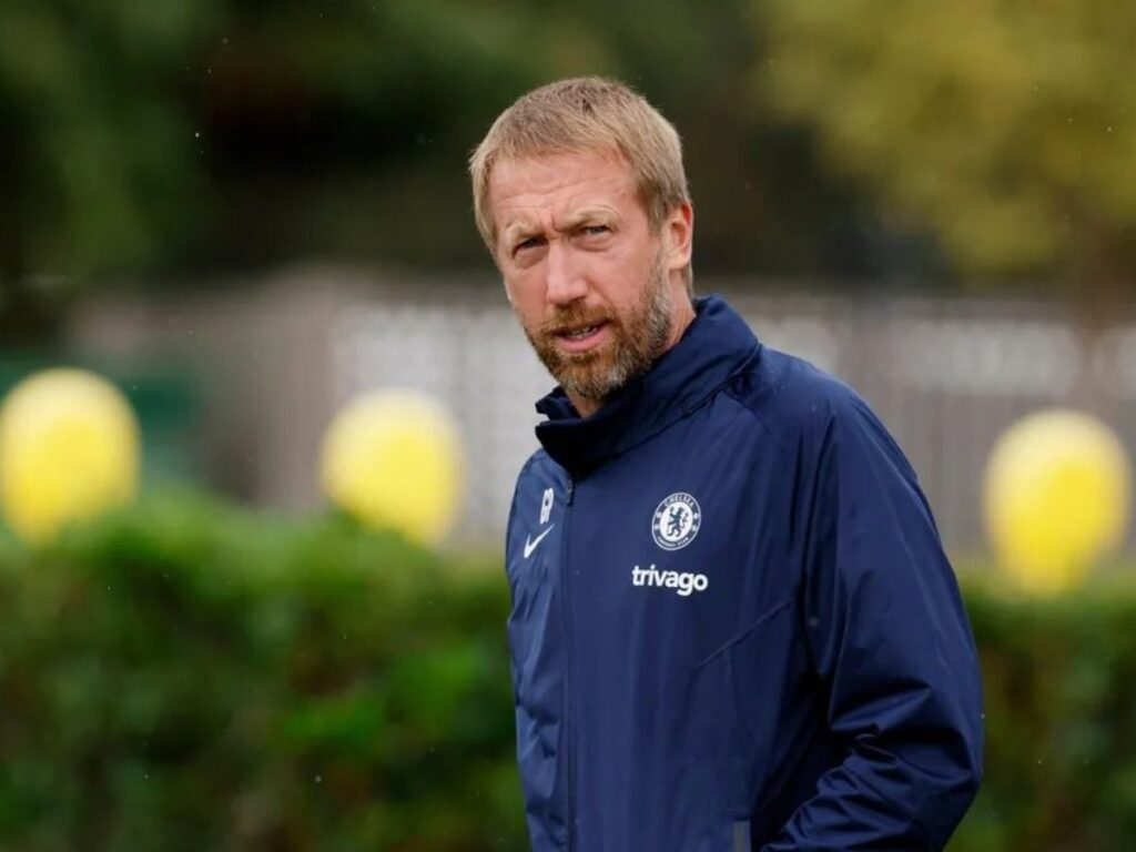 Graham Potter Chelsea training ground