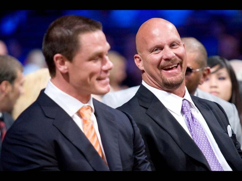 John Cena and Steve Austin