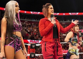 Bayley, Dakota Kai and Io Sky