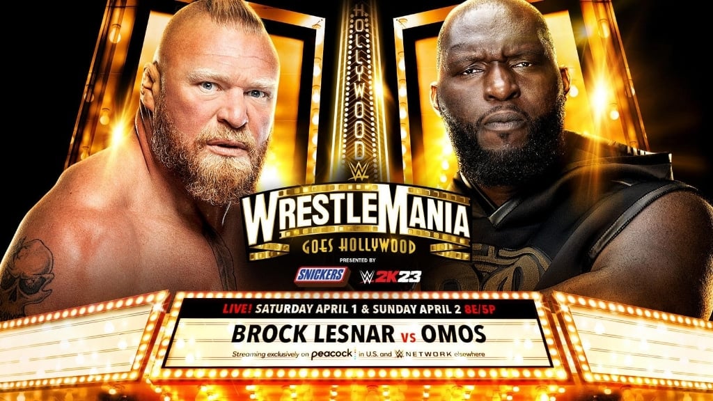 Brock Lesnar and Omos