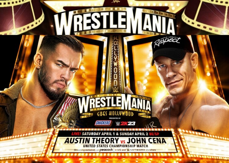 Austin Theory and John Cena