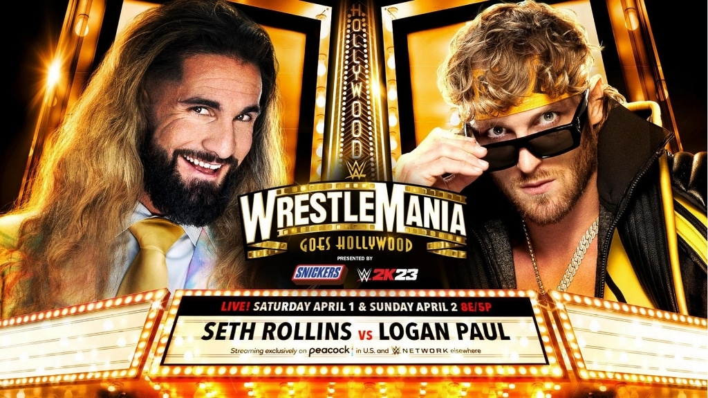 Seth Rollins and Logan Paul