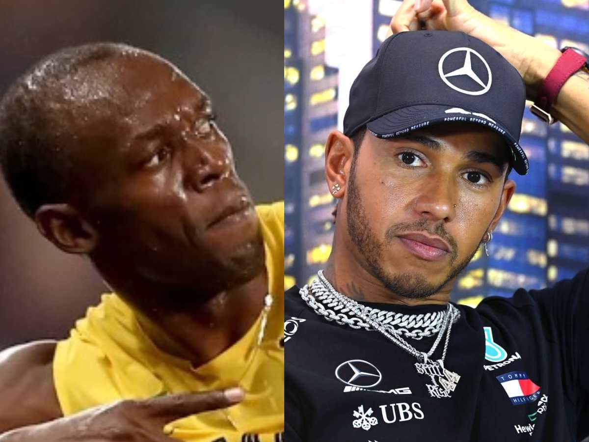 “So focused and driven,” Legend Usain Bolt showers praises on Sir Lewis Hamilton