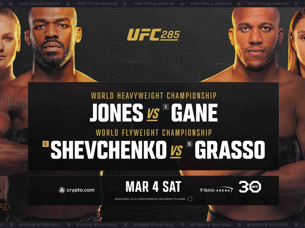 Jon Jones vs Ciryl Gane: UFC 285 Full Fight Card, Where to Watch, TV Channel and Betting Odds