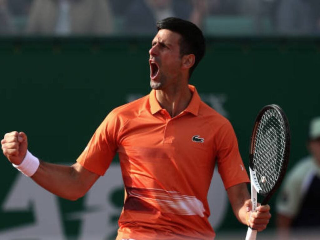 Djokovic at the 2022 Monte Carlo Masters