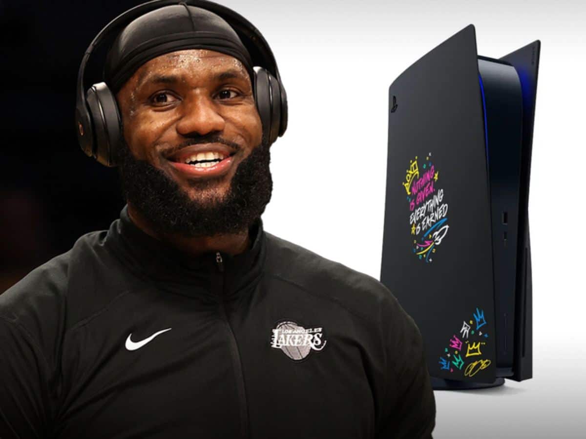 LeBron James joins forces with PlayStation for a special PS5 collaboration