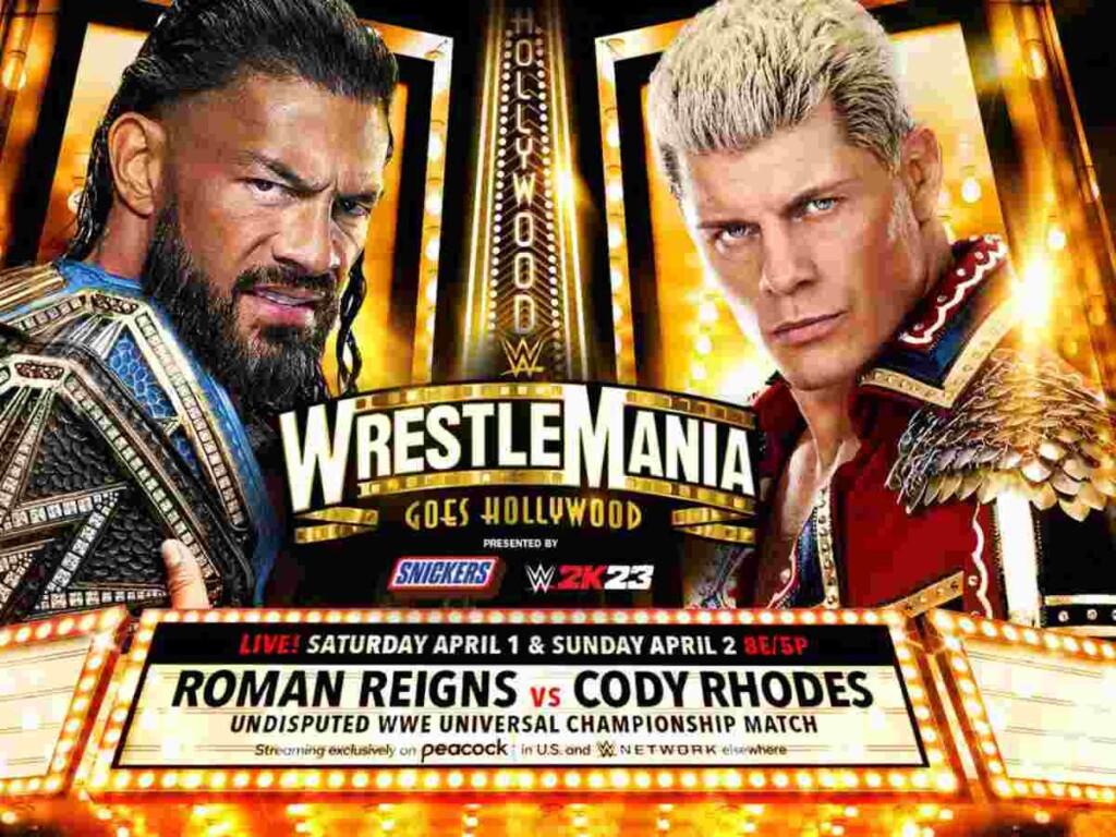 Roman Reigns Cody Rhodes