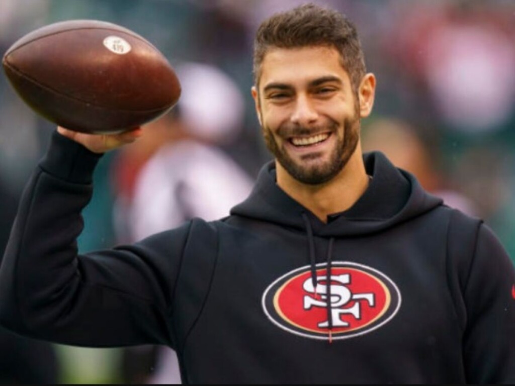 Jimmy Garoppolo 'is offered free sex for life at Nevada brothel' following  his Sin City move