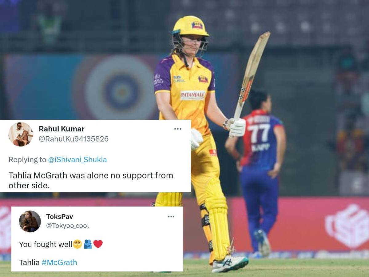 “No.1 batter for a reason”- Twitter reacts as lone warrior Tahlia McGrath’s glorious knock goes in vain and DC secure back-to-back win