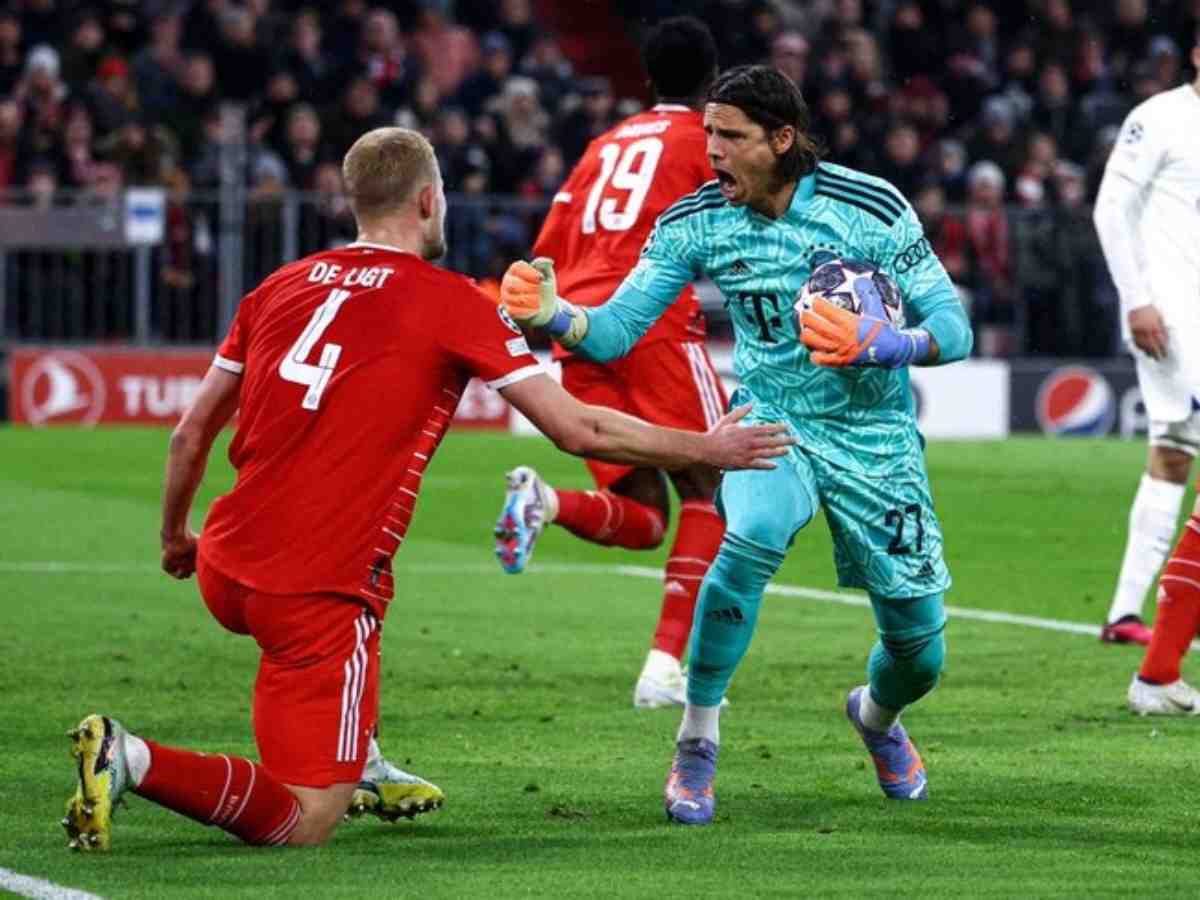 “Have to deliver a truck full of Swiss chocolates,” Bayern Munich’s Yann Sommer praises Matthijs de Ligt’s crucial goal line save against PSG