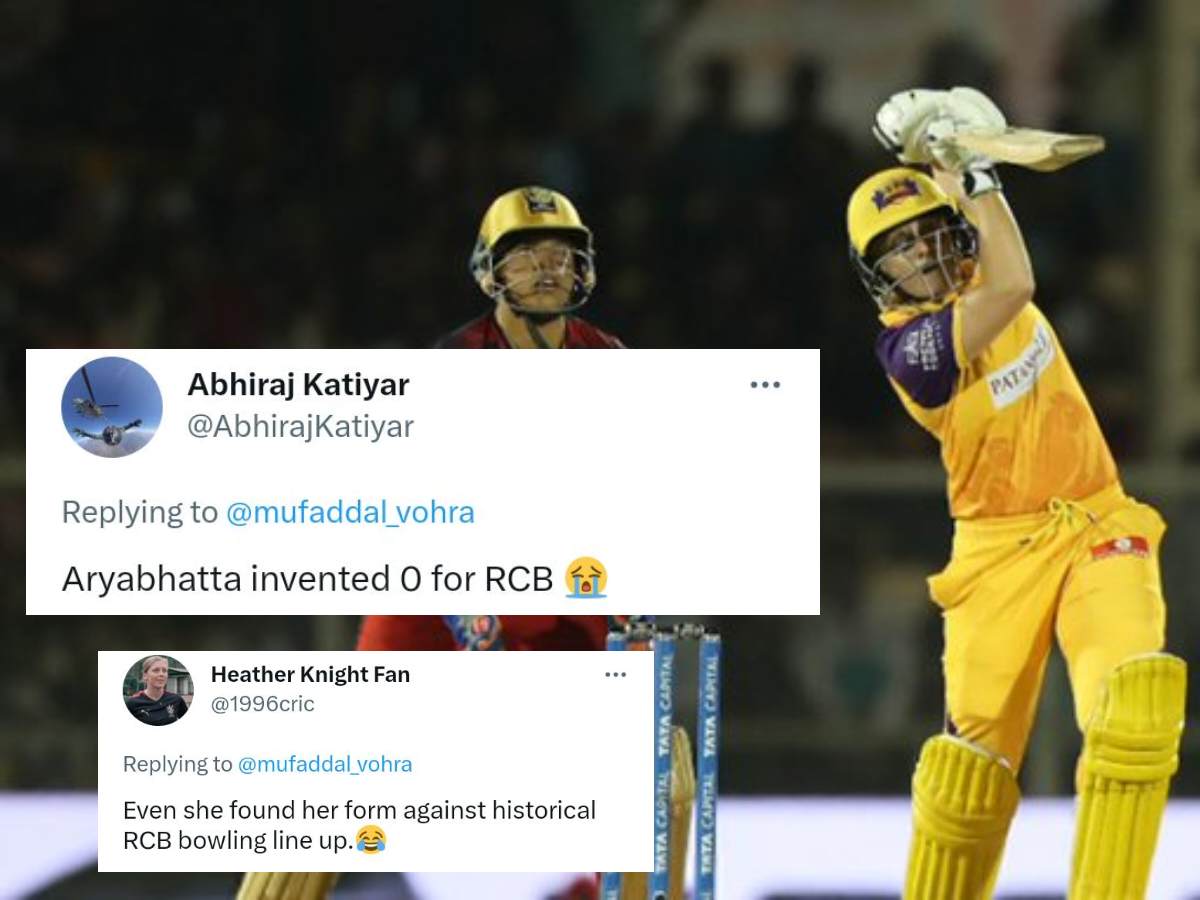 “Aryabhatta invented zero for RCB”- RCB’s flop show against Alyssa Healy’s absolute gem of a knock draws hilarious reactions on Twitter