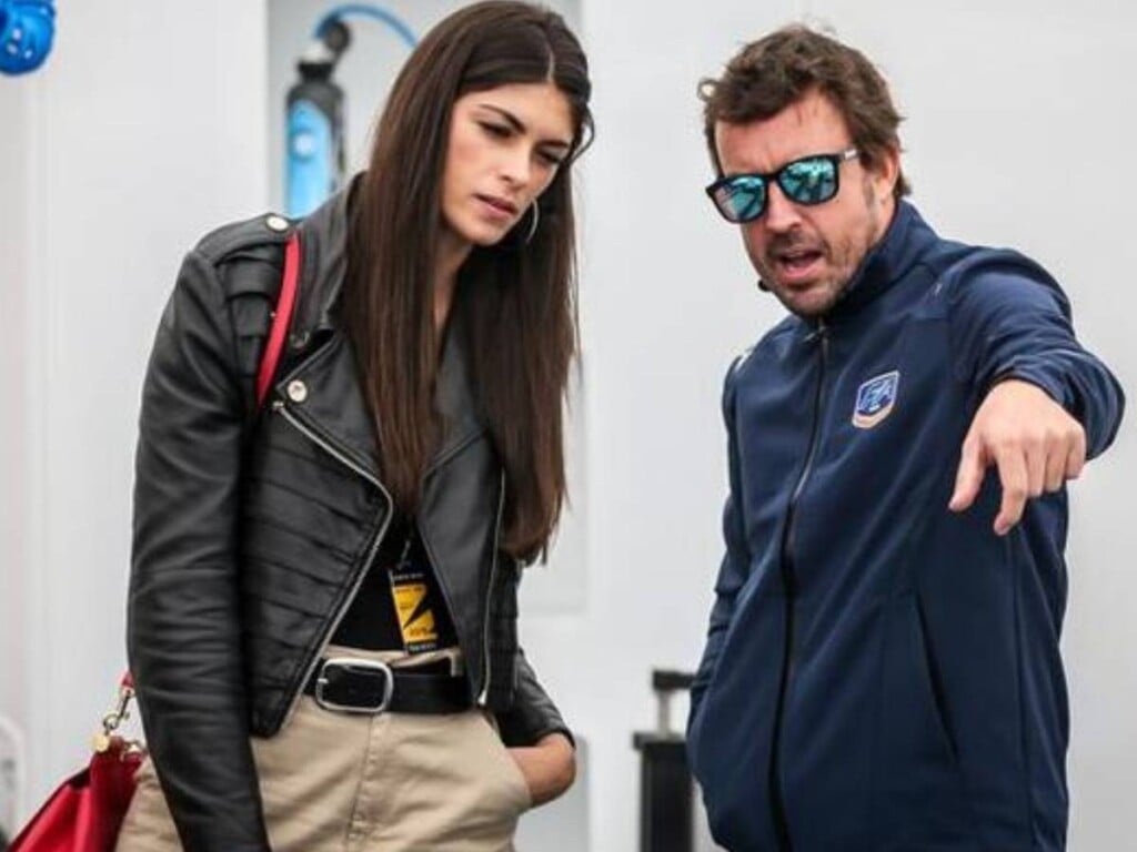 Fernando Alonso and Linda Moriselli 