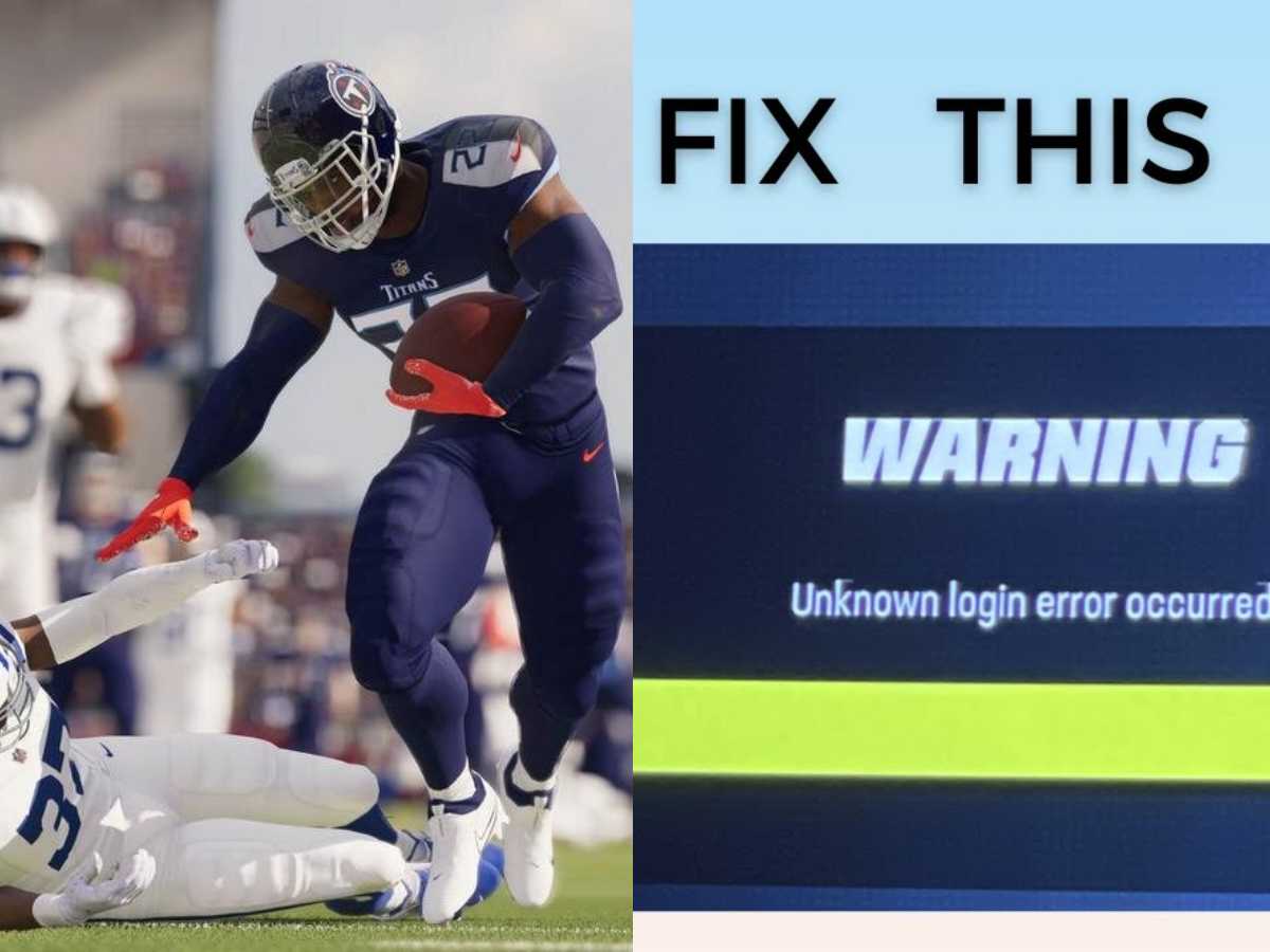 How to fix Unknown Login error in Madden 23