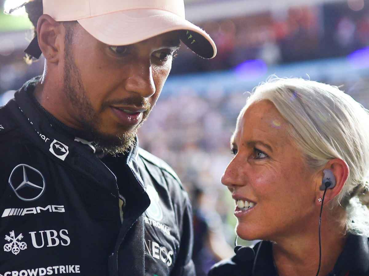 Why did Angela Cullen leave her role as Lewis Hamilton’s physiotherapist?