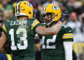 Aaron Rodgers & Allen Lazard