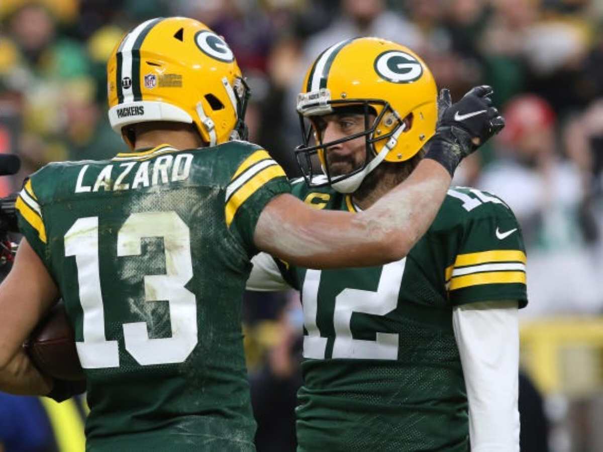 “12’s going to be my quarterback again,” Allen Lazard delighted to join the Jets while patiently waiting for arrival of Aaron Rodgers in New York