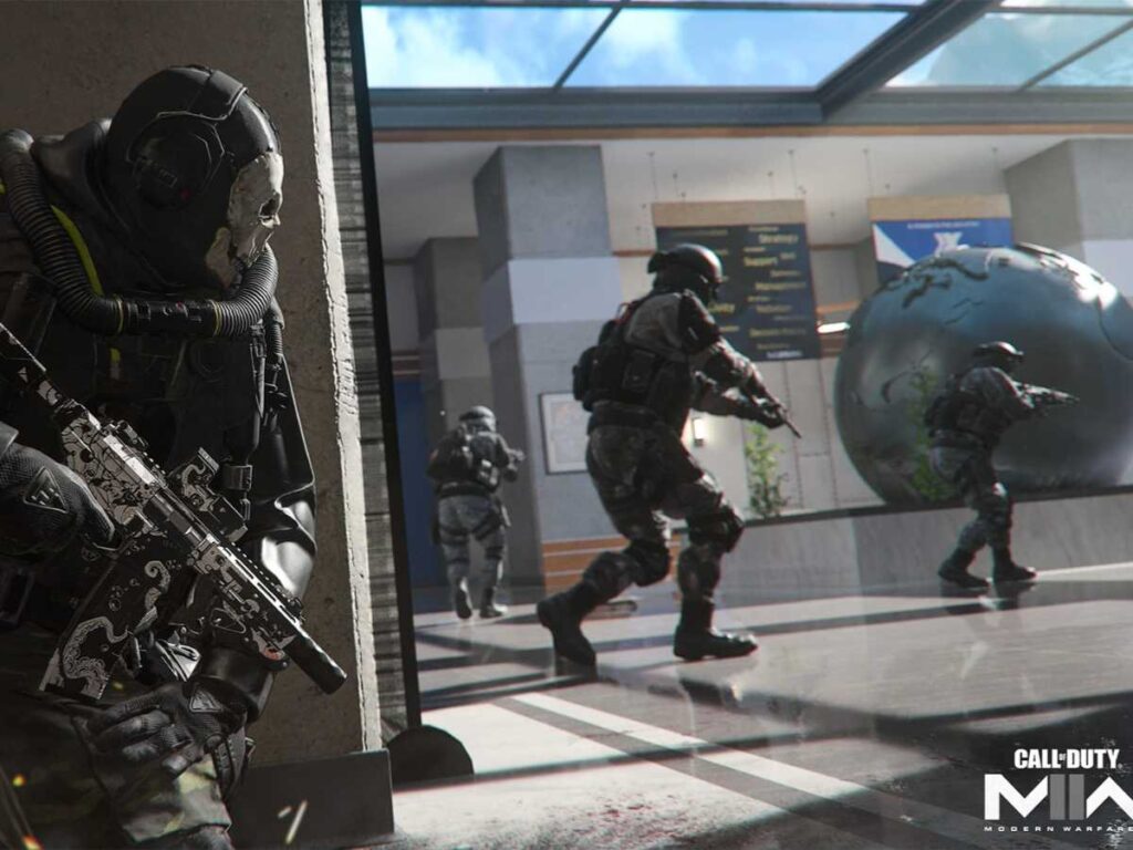 Call of Duty: Modern Warfare 2 player spots a problem in Domination mode's new Himmelmatt Expo map